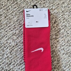 Nike Matchfit Soccer Socks - Bright Red